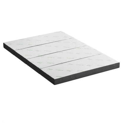 Giselle Foldable Mattress Folding Foam Mattresses Bamboo Double-Furniture > Mattresses > Double Mattress-PEROZ Accessories
