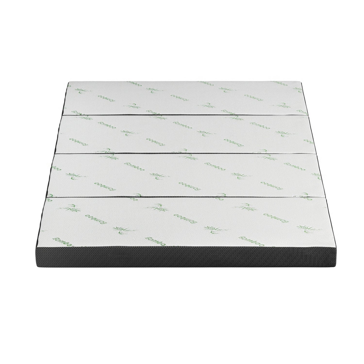 Giselle Foldable Mattress Folding Foam Mattresses Bamboo Double-Furniture > Mattresses > Double Mattress-PEROZ Accessories