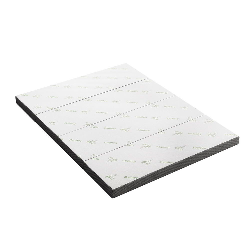Giselle Bedding Foldable Mattress Folding Foam Queen Bamboo-Home &amp; Garden > Bedding > Pillows-PEROZ Accessories