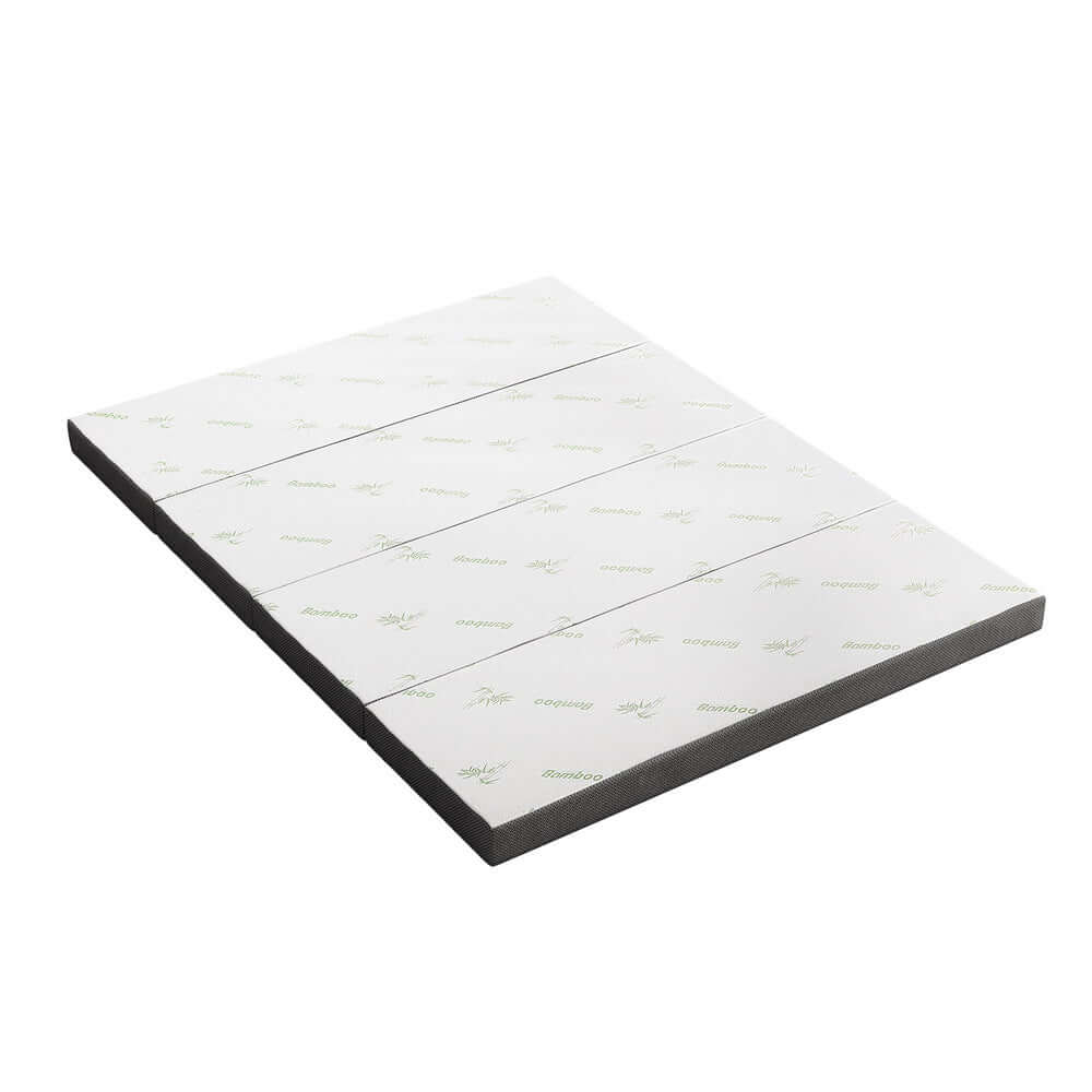 Giselle Bedding Foldable Mattress Folding Foam Queen Bamboo-Home &amp; Garden &gt; Bedding &gt; Pillows-PEROZ Accessories