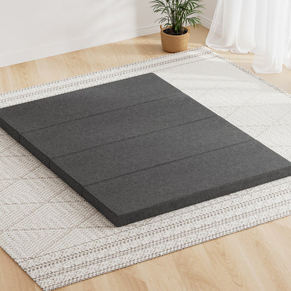 Giselle Bedding Foldable Mattress Folding Foam Mattresses Portable Mat Queen-Furniture > Mattresses > Queen Mattress-PEROZ Accessories
