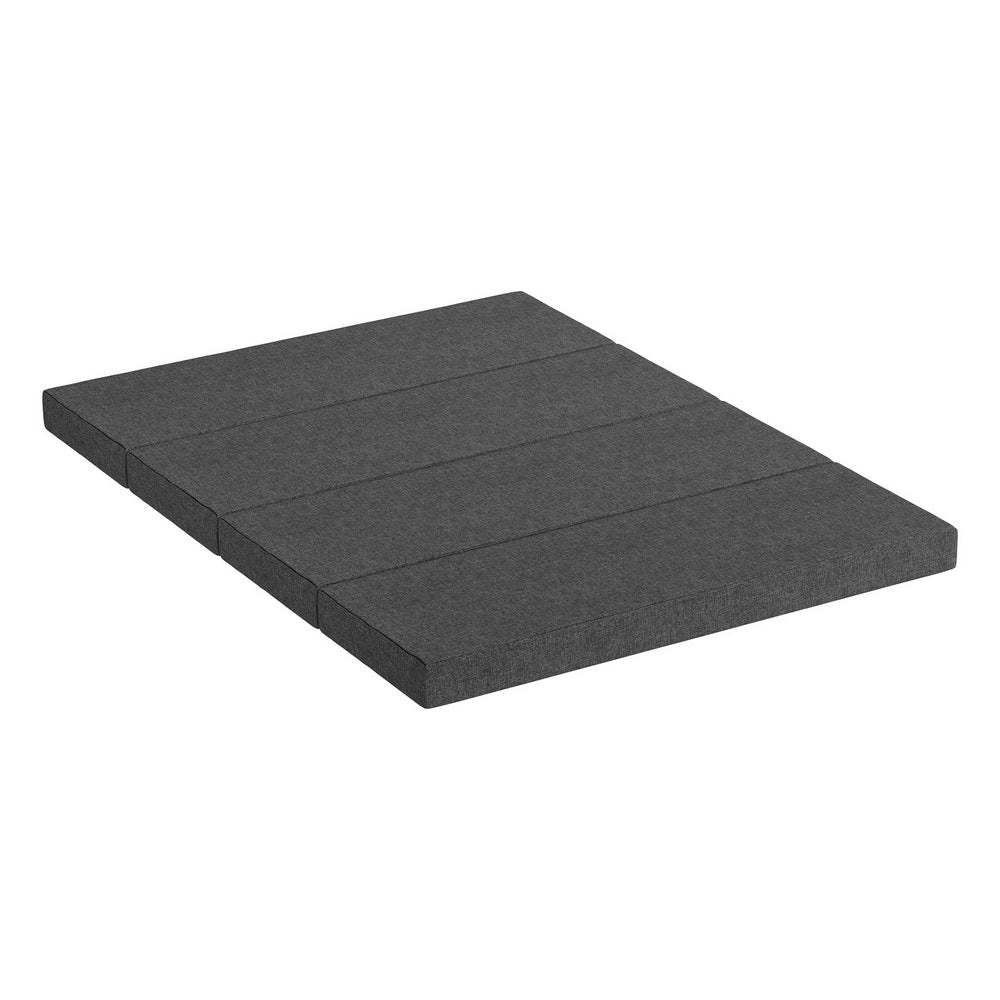 Giselle Bedding Foldable Mattress Folding Foam Mattresses Portable Mat Queen-Furniture > Mattresses > Queen Mattress-PEROZ Accessories