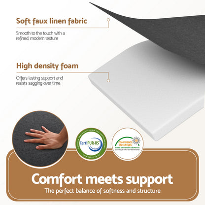 Giselle Bedding Foldable Mattress Folding Foam Mattresses Portable Mat Queen-Furniture > Mattresses > Queen Mattress-PEROZ Accessories