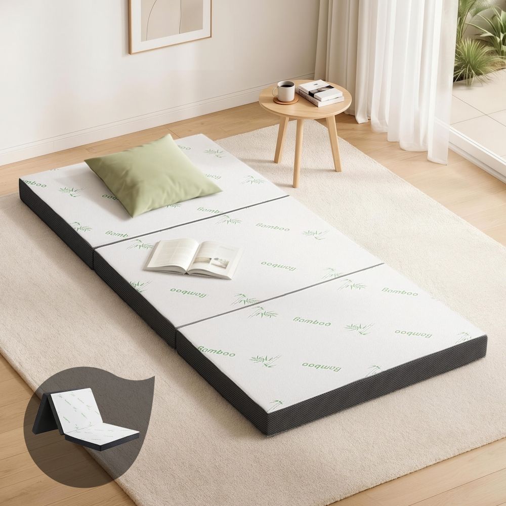 Giselle Bedding Foldable Mattress Folding Foam Single Bamboo-Mattress-PEROZ Accessories