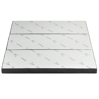 Giselle Foldable Mattress Folding Foam Mattresses Bamboo Queen-Furniture > Mattresses > Queen Mattress-PEROZ Accessories