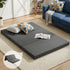 Giselle Bedding Foldable Mattress Folding Foam Double Grey-Mattress-PEROZ Accessories