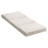Giselle Bedding Foldable Mattress Fleece Portable 3-fold Folding Foam Mattresses-Furniture > Mattresses > Single Mattress-PEROZ Accessories