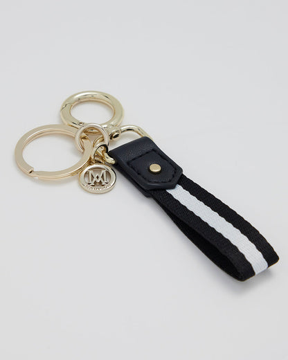 Stripe Webbing Keychain-Accessories-PEROZ Accessories
