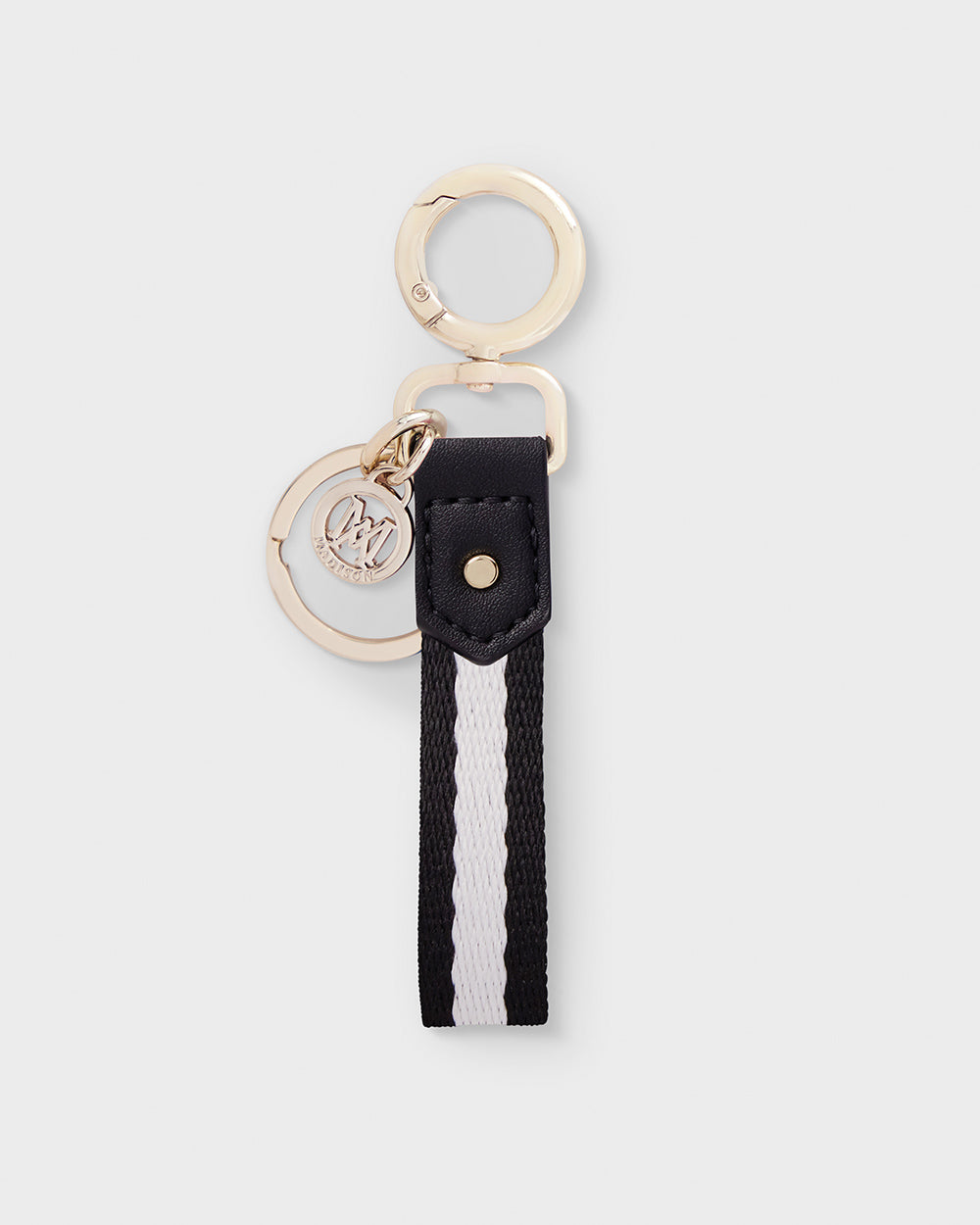 Stripe Webbing Keychain-Accessories-PEROZ Accessories