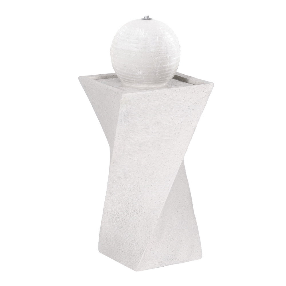 Gardeon Solar Fountain Water Feature Bird Bath Outdoor Garden LED Lights Ball 85CM-Home &amp; Garden &gt; Fountains &gt; Fountain &amp; Ponds Accessories-PEROZ Accessories