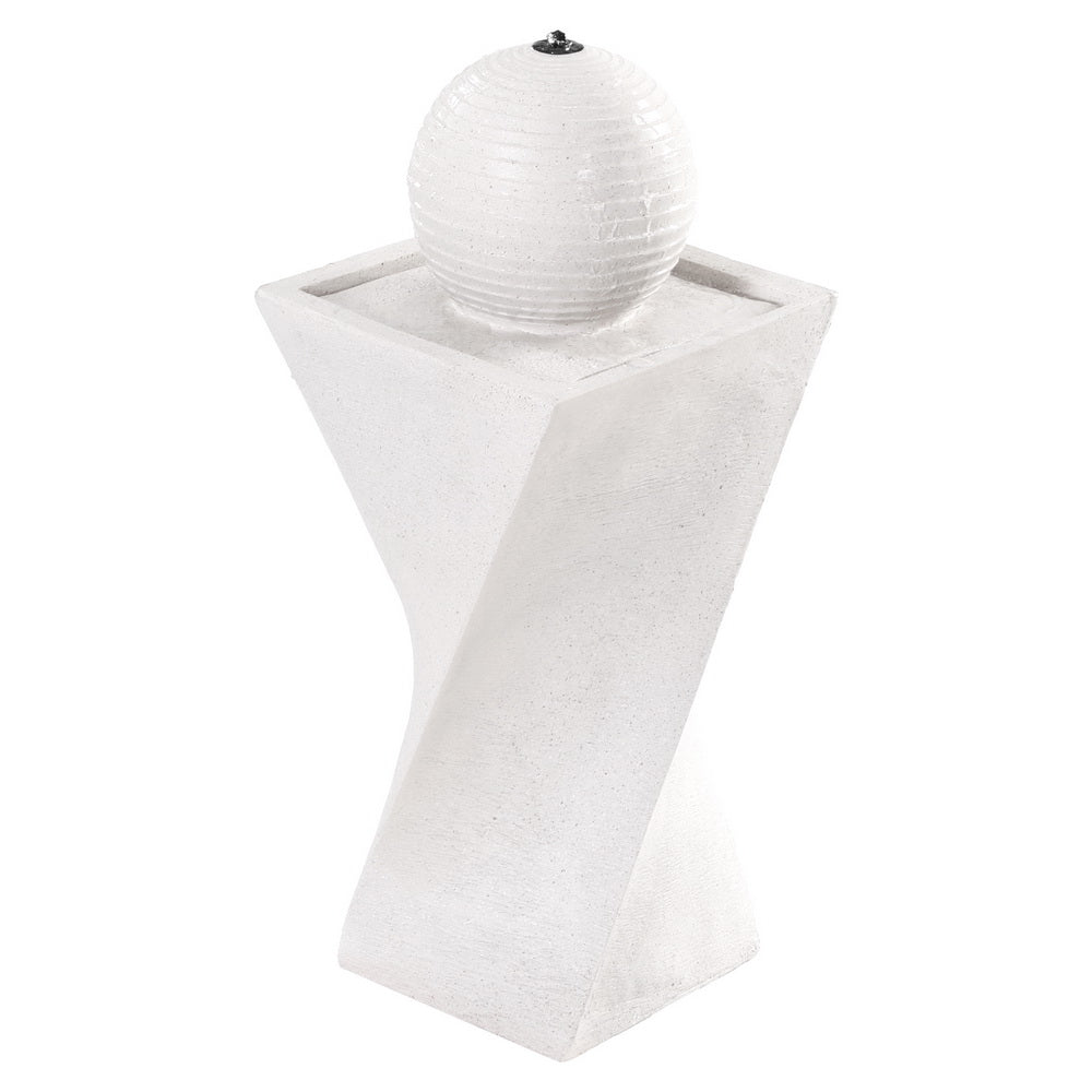 Gardeon Solar Fountain Water Feature Bird Bath Outdoor Garden LED Lights Ball 85CM-Home &amp; Garden &gt; Fountains &gt; Fountain &amp; Ponds Accessories-PEROZ Accessories