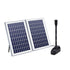Gardeon Solar Pond Pump Submersible Water Fountain Kit with 2 Panels 1600L/H-Tools > Pumps > Pool Pumps-PEROZ Accessories
