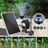 Gardeon Solar Pond Pump Submersible Water Fountain with Battery Kit LED Lights 4FT-Fountains-PEROZ Accessories