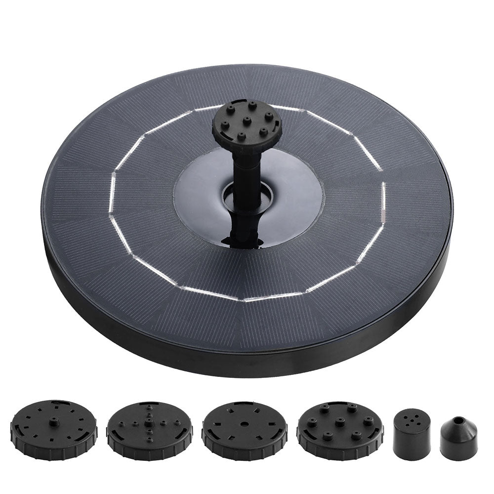 Gardeon Floating Solar Pond Water Fountain Pump Submersible Fountains 250L/H-Home &amp; Garden &gt; Fountains &gt; Fountains &amp; Ponds-PEROZ Accessories