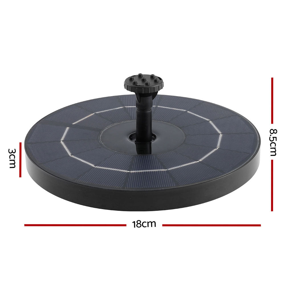 Gardeon Floating Solar Pond Water Fountain Pump Submersible Fountains 250L/H-Home &amp; Garden &gt; Fountains &gt; Fountains &amp; Ponds-PEROZ Accessories