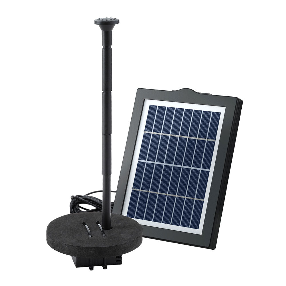 Gardeon Solar Pond Pump Water Fountain Submersible Floating Bird Bath 190L/H-Home &amp; Garden &gt; Fountains &gt; Fountains &amp; Ponds-PEROZ Accessories