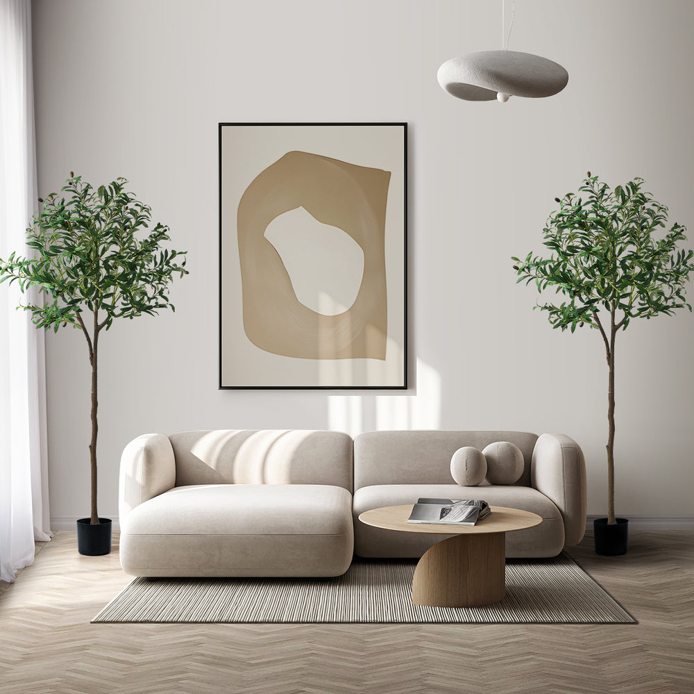 Livsip 2x Artificial Olive Tree Faux Potted Plants 150cm-Faux Plant-PEROZ Accessories