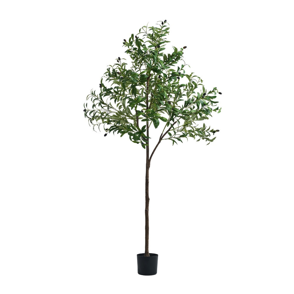 Livsip 180cm Artificial Olive Tree Lifelike Faux Potted Plants-Faux Plant-PEROZ Accessories