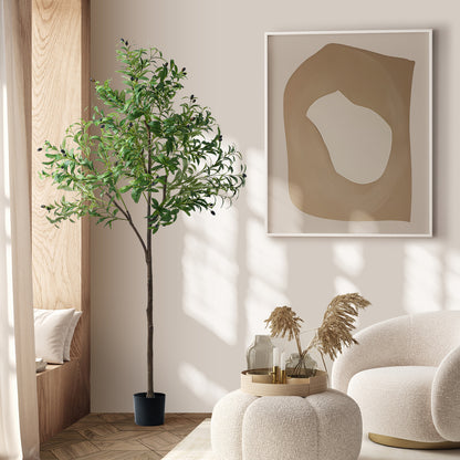 Livsip 180cm Artificial Olive Tree Lifelike Faux Potted Plants-Faux Plant-PEROZ Accessories
