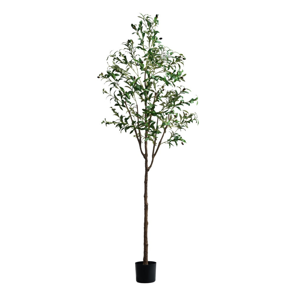 Livsip 210cm Artificial Olive Tree Lifelike Tall Faux Potted Plants-Faux Plant-PEROZ Accessories