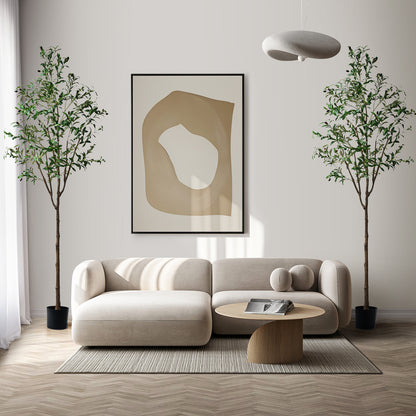 Livsip 2x Artificial Olive Tree Tall Faux Potted Plants 210cm-Faux Plant-PEROZ Accessories