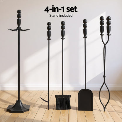 Grillz Fire Pit Tool Set 5 PCS-Home &amp; Garden &gt; Firepits-PEROZ Accessories