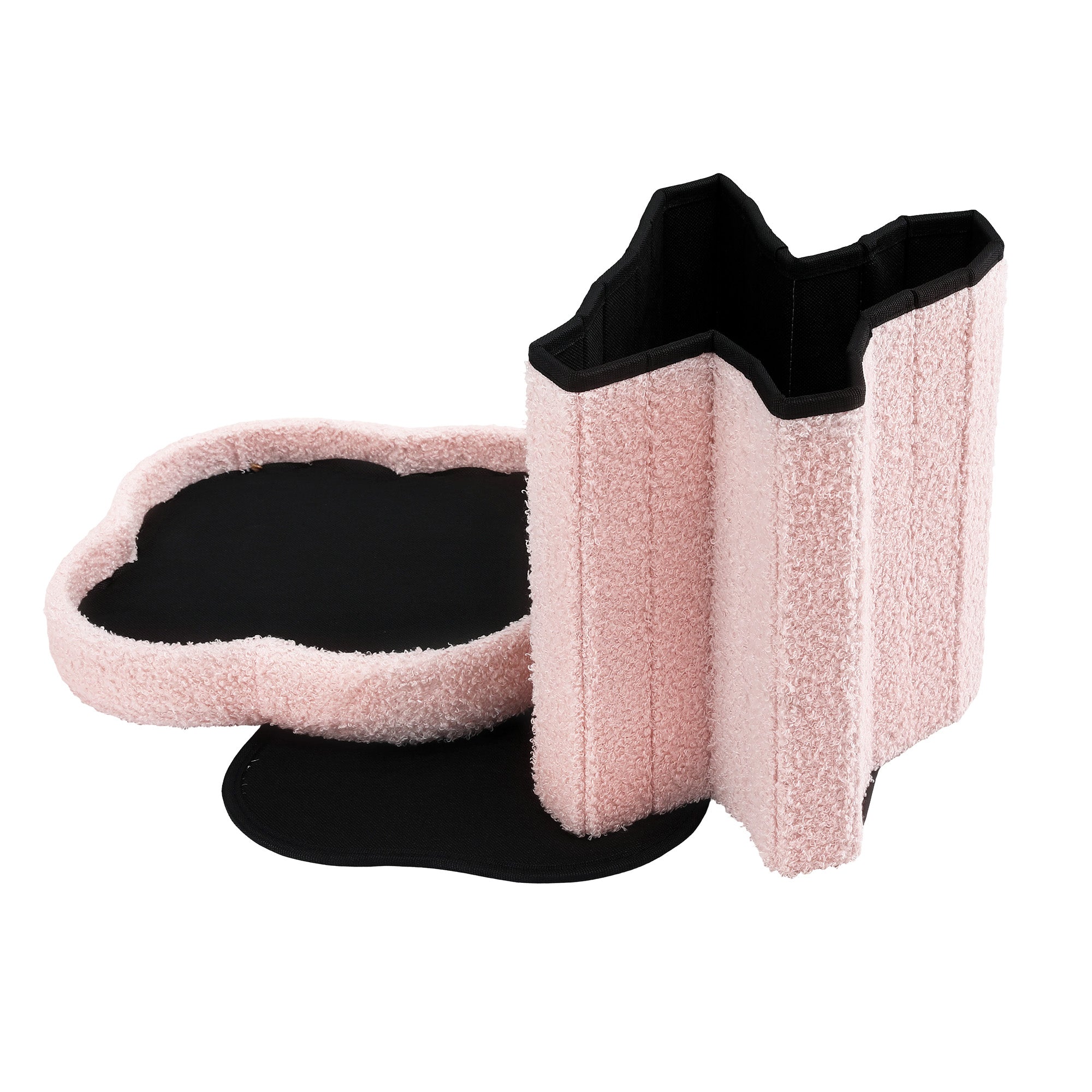 Artiss Storage Ottoman Foot Stool Foldable Pink-Furniture > Living Room > Ottomans &amp; Footstools-PEROZ Accessories