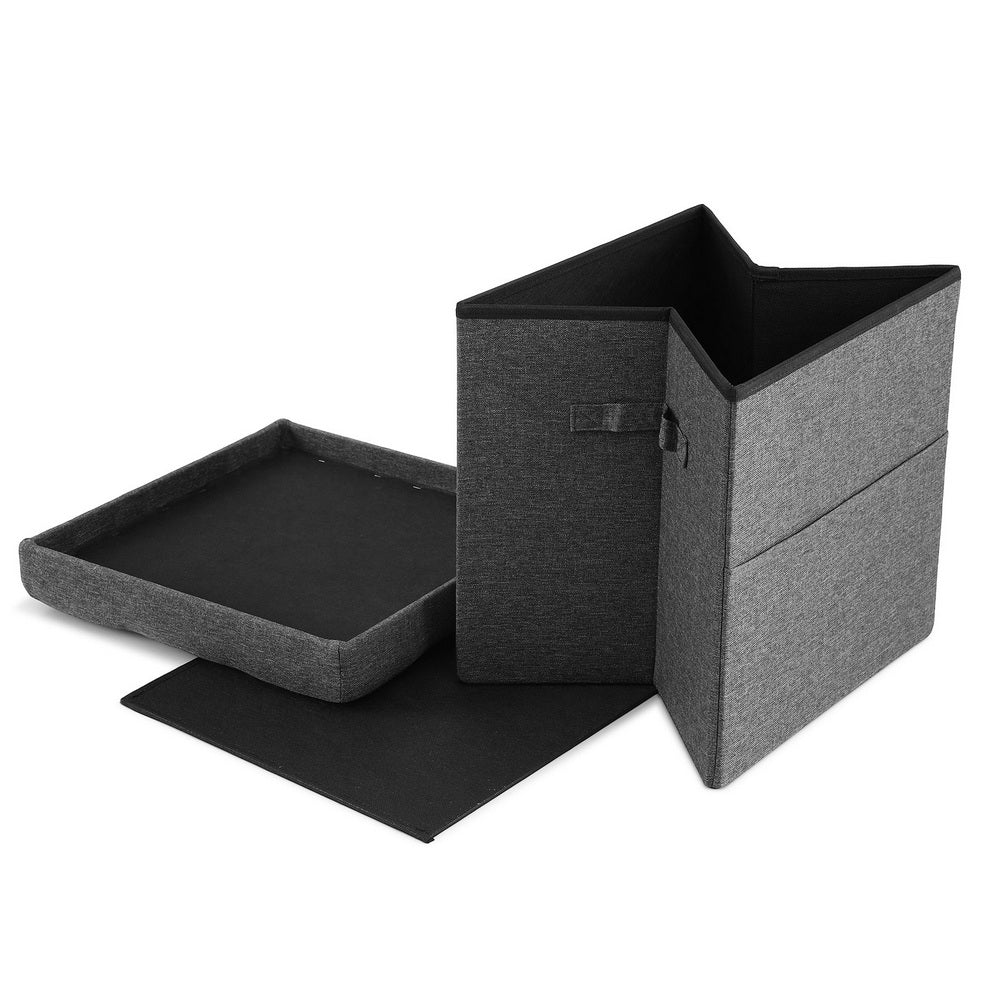 Artiss Storage Ottoman Rest Foot Stool Foldable-Furniture > Living Room > Ottomans &amp; Footstools-PEROZ Accessories