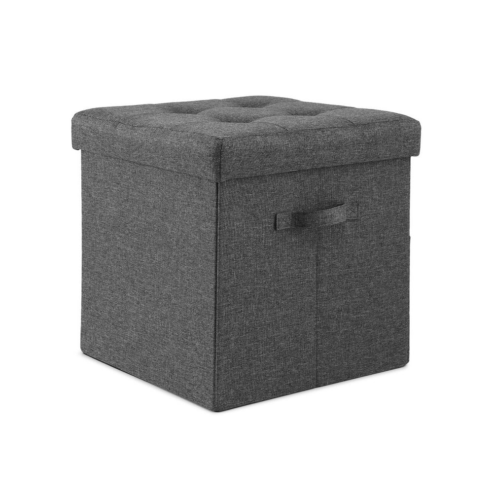 Artiss Storage Ottoman Rest Foot Stool Foldable-Furniture > Living Room > Ottomans &amp; Footstools-PEROZ Accessories