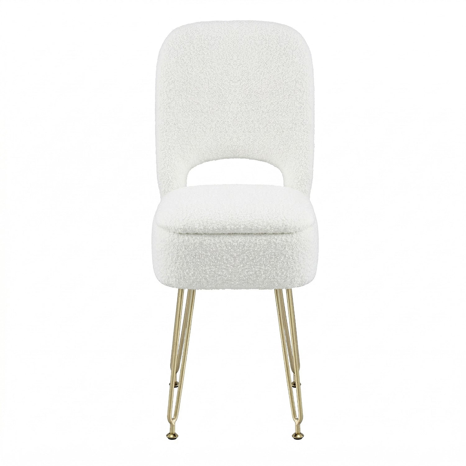 Artiss Storage Ottoman Vanity Stool Foot Stool Folding Back White-Furniture > Living Room > Ottomans &amp; Footstools-PEROZ Accessories