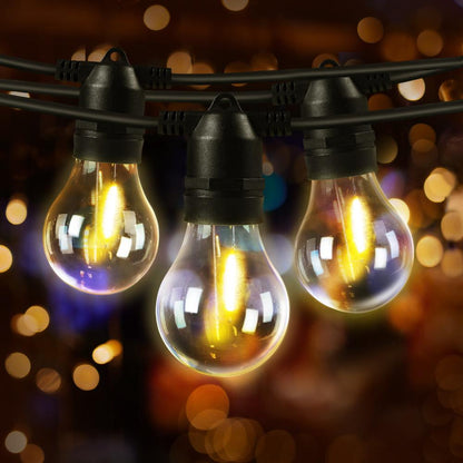 Mazam 68M Festoon String Lights LED Christmas Waterproof Wedding Party Outdoor-Festoon Lights-PEROZ Accessories