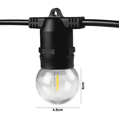 Mazam 95M LED Festoon String Lights Christmas Wedding Party Garden Waterproof-Festoon Lights-PEROZ Accessories
