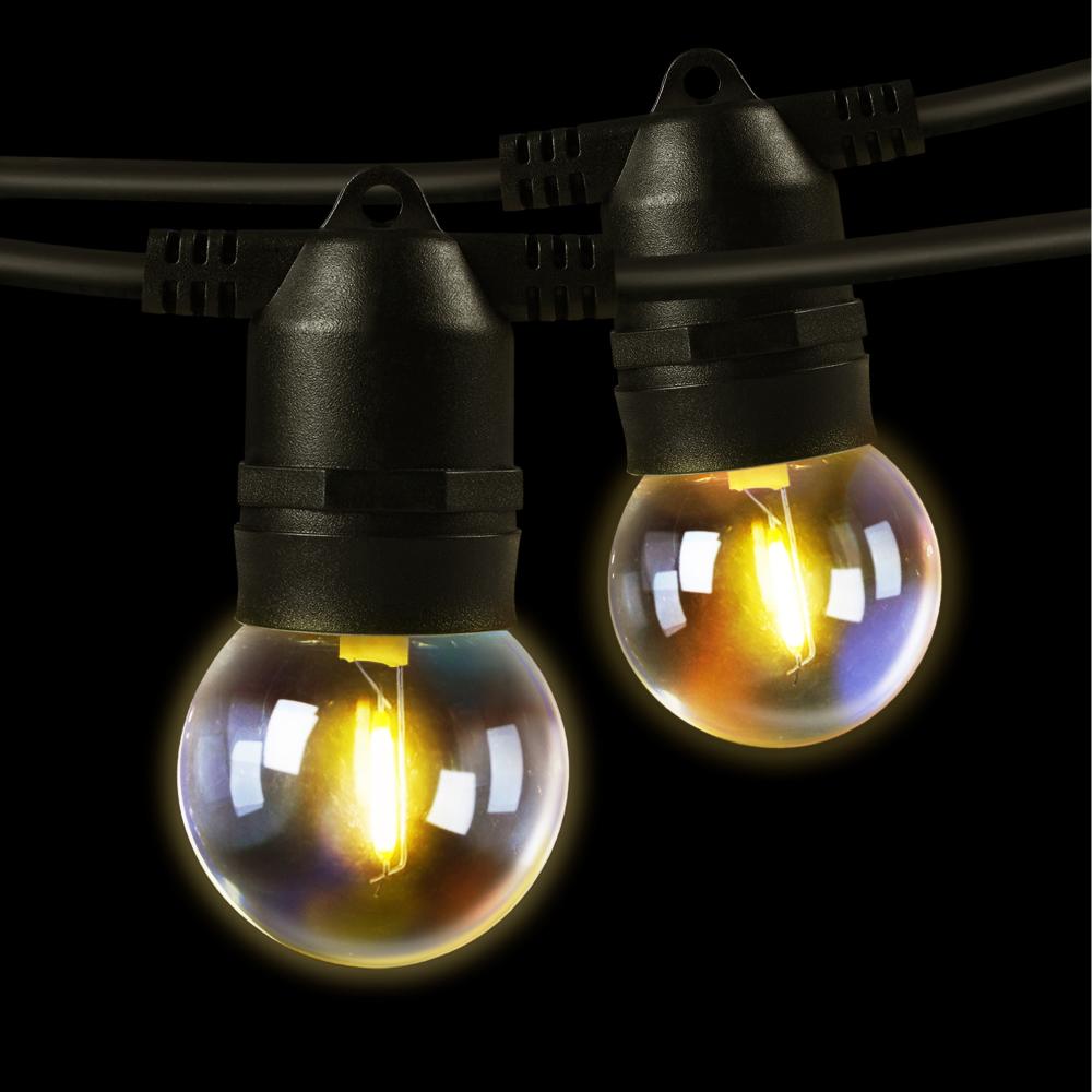 Mazam 14M LED Festoon String Lights Christmas Wedding Party Garden Waterproof-Outdoor Lights-PEROZ Accessories