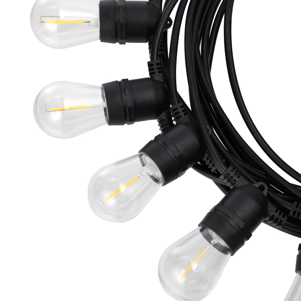 Mazam 20M Solar LED Festoon String Lights Christmas Waterproof-Festoon Light-PEROZ Accessories