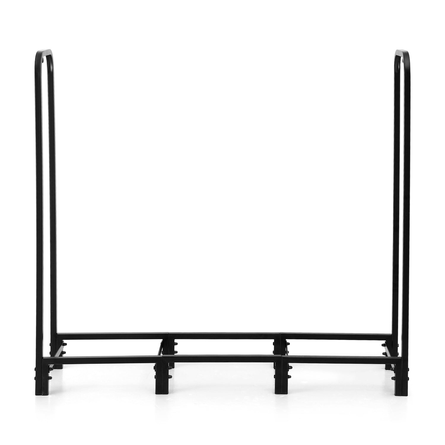 Gardeon Firewood Rack 120cm Wood Rack 3 Sizes Firewood Storage with Tools Black-Home &amp; Garden > Garden Tools > Gardening Accessories-PEROZ Accessories