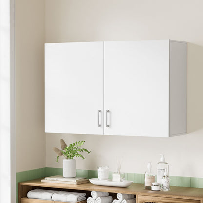 Artiss Bathroom Storage Cabinets 900mm Wall Mounted Medicine Cabinet Cupboard-Furniture > Bathroom > Bathroom Cabinets, Cupboards &amp; Storage-PEROZ Accessories