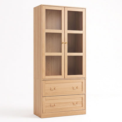 Artiss Buffet Sideboard Cabinet 180cm Hutch Storage Kitchen Drawer Door Wood-Furniture > Bathroom > Sinks-PEROZ Accessories