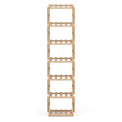 Artiss 7 Tier Bamboo Foldable Shoe Rack Organizer Entryway-Furniture &gt; Living Room &gt; Shoe Storage-PEROZ Accessories