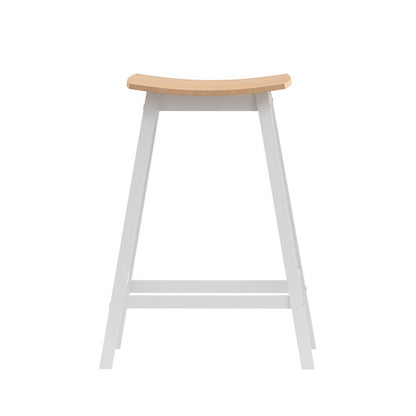 Artiss 2x Bar Stools Wooden Chairs Oak-Bar Stools-PEROZ Accessories