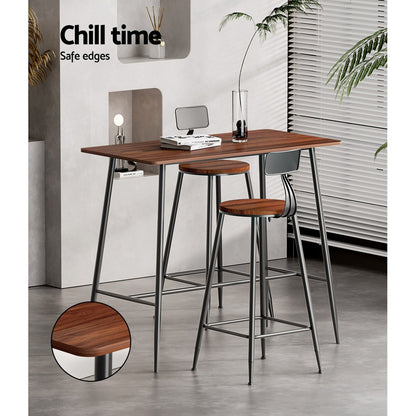 Artiss Halle Bar Table 120CM Rectangular-Bar Tables-PEROZ Accessories