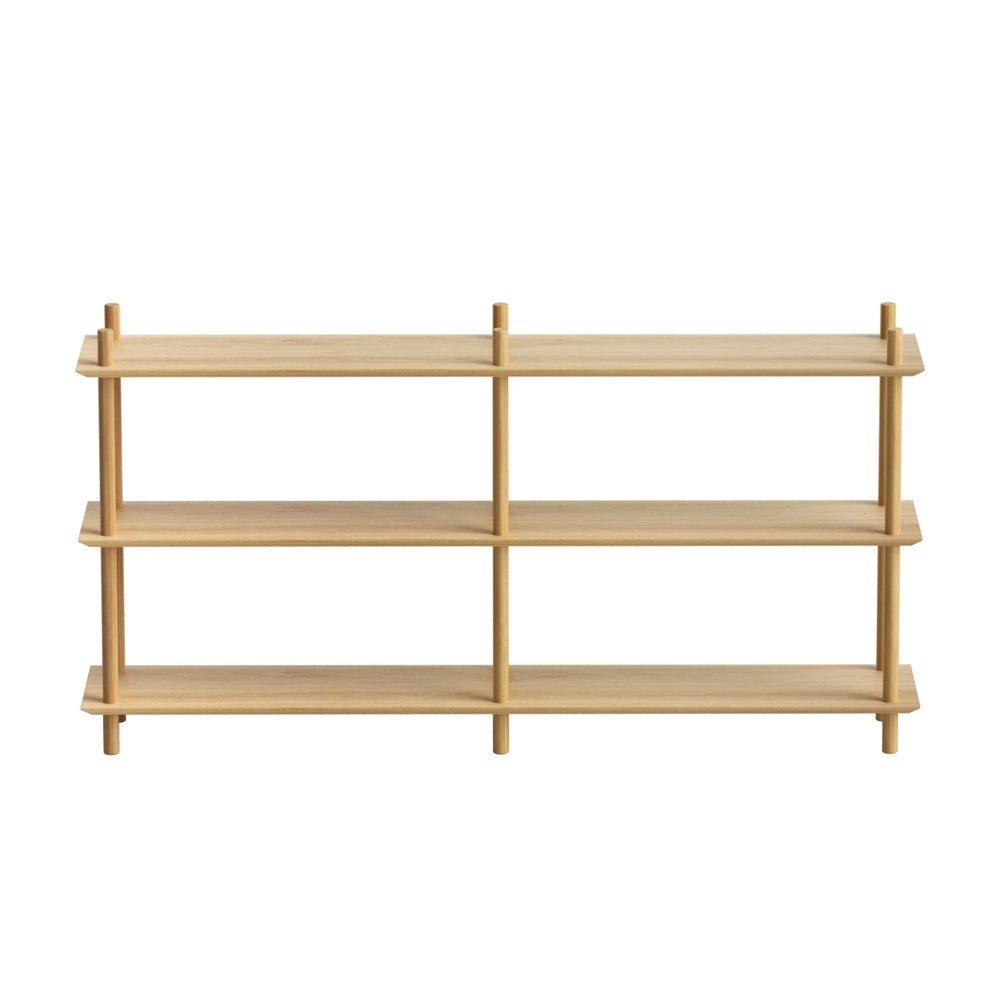 Artiss Bookshelf 3 Tiers Bookcase Display Shelves Wooden Storage Stand Rack Pine-Furniture &gt; Living Room &gt; Bookcases &amp; Shelves-PEROZ Accessories
