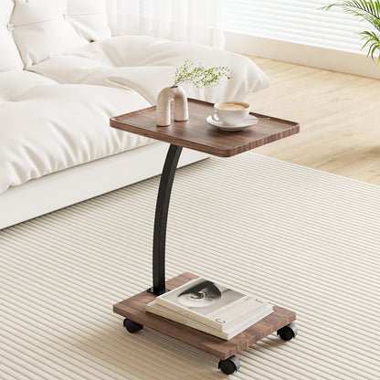 Artiss Coffee Table C Shaped-Furniture &gt; Living Room-PEROZ Accessories