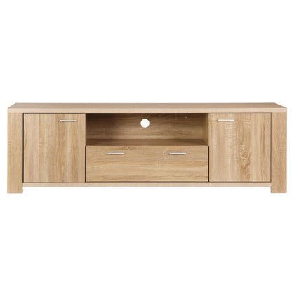 Artiss 180cm TV Unit Entertainment Unit Storage Drawer Cabinet Pine-Furniture > Living Room > TV Units-PEROZ Accessories