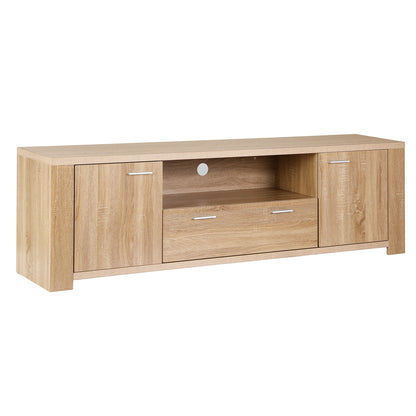 Artiss 180cm TV Unit Entertainment Unit Storage Drawer Cabinet Pine-Furniture > Living Room > TV Units-PEROZ Accessories