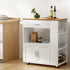 Artiss Kitchen Island Trolley Rolling Serving Cart-Furniture > Dining > Kitchen & Dining Trolleys-PEROZ Accessories
