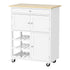 Artiss Kitchen Island Trolley Rolling Serving Cart Storage Cart Drawer Cupboard-Tools > Tools Storage > Work Benches-PEROZ Accessories