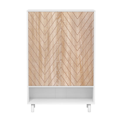 Artiss Shoe Rack Cabinet 24 Pairs 6-tier White-Furniture &gt; Living Room &gt; Shoe Storage-PEROZ Accessories