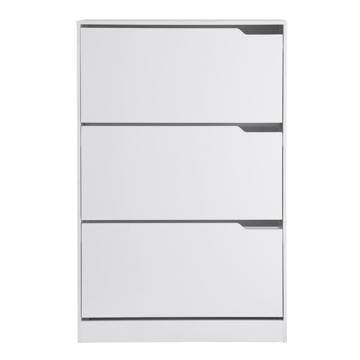 Artiss Shoe Rack Cabinet 24 Pairs Adjustable Shelf White-Furniture > Living Room > Shoe Storage-PEROZ Accessories
