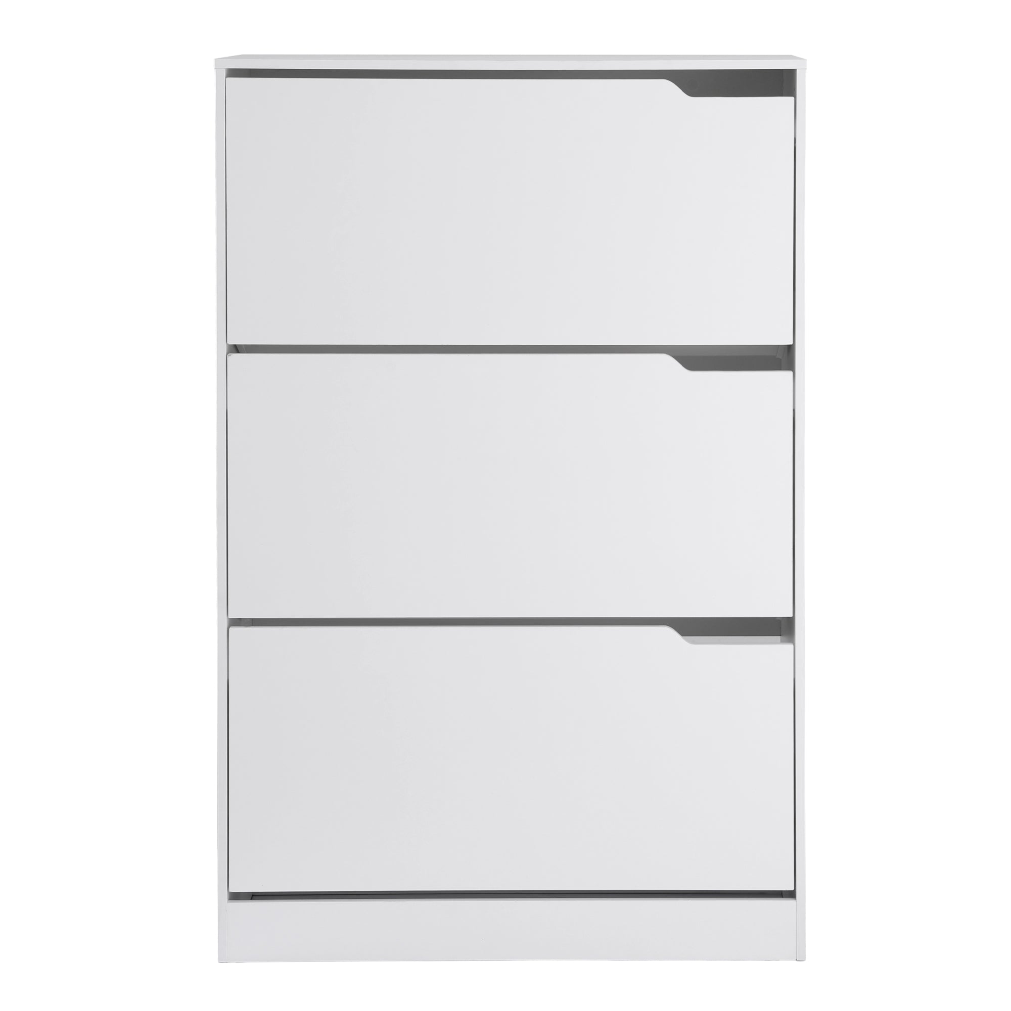Artiss Shoe Rack Cabinet 24 Pairs Adjustable Shelf White-Furniture > Living Room > Shoe Storage-PEROZ Accessories