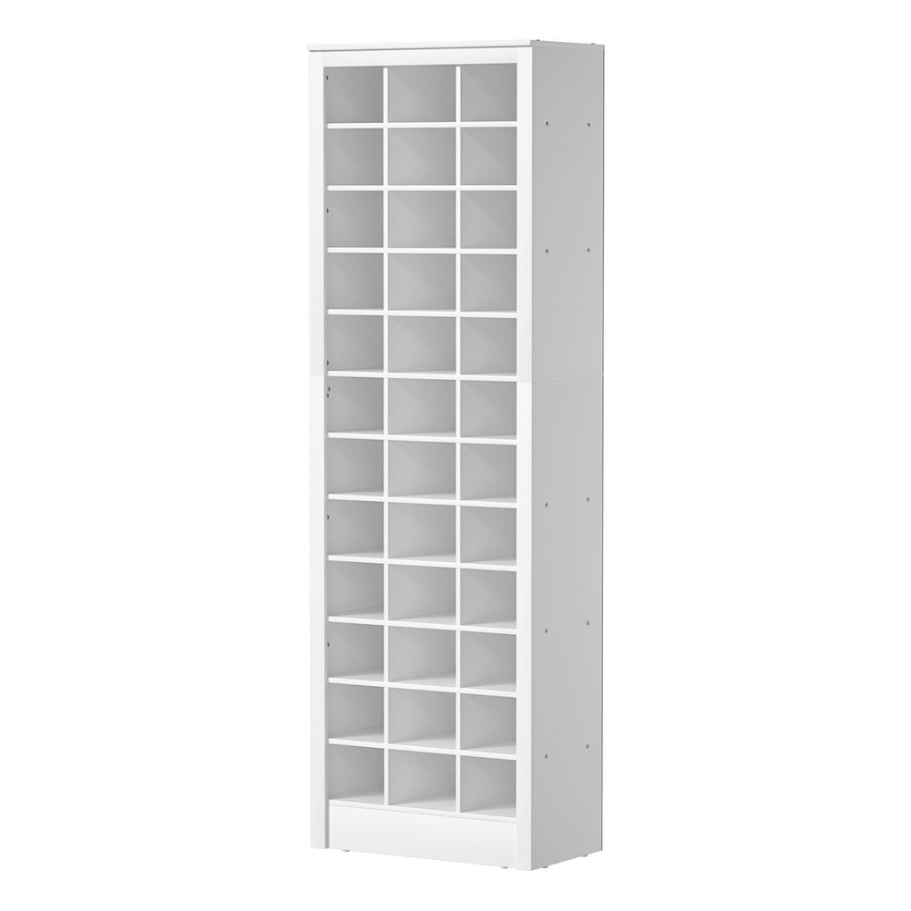 Artiss Shoe Rack 12-tier 36 Pairs Storage White-Furniture &gt; Living Room-PEROZ Accessories